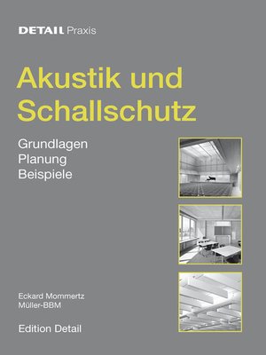cover image of Akustik und Schallschutz